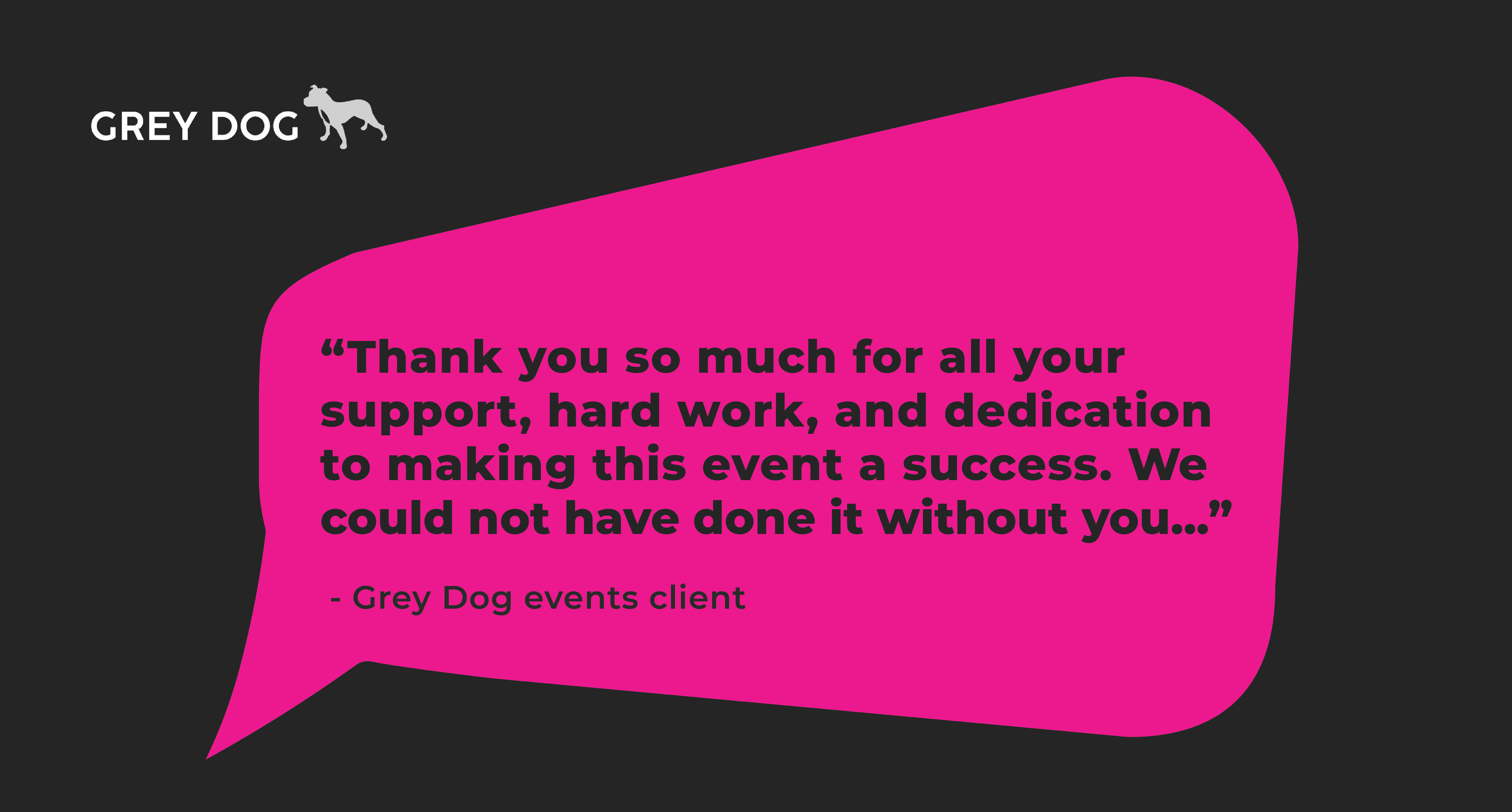 Elevate Your Business: Unleashing the Power of Exceptional Events with Grey Dog