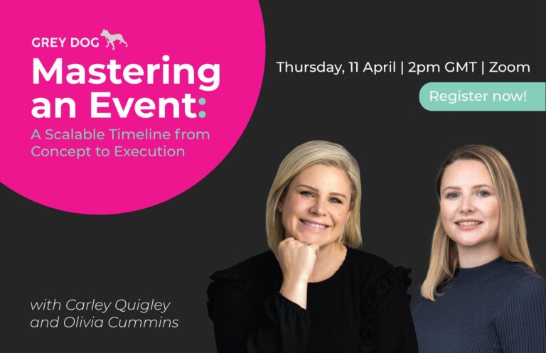 Mastering An Event: A Scalable Timeline from Concept to Execution