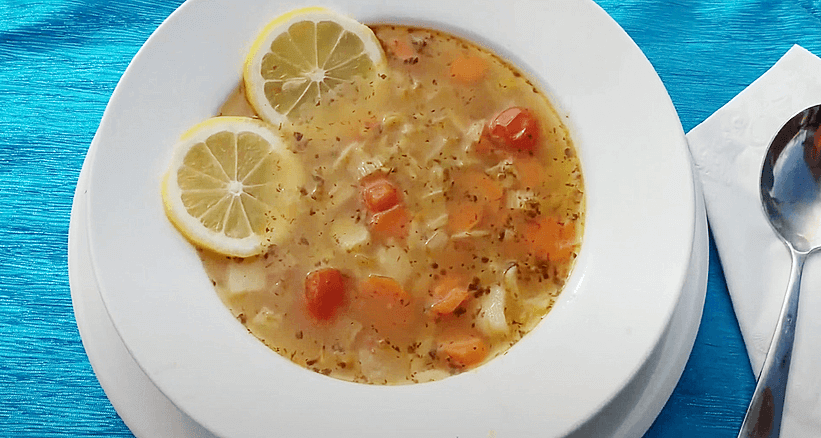 Greek Vegetable Lemon Soup