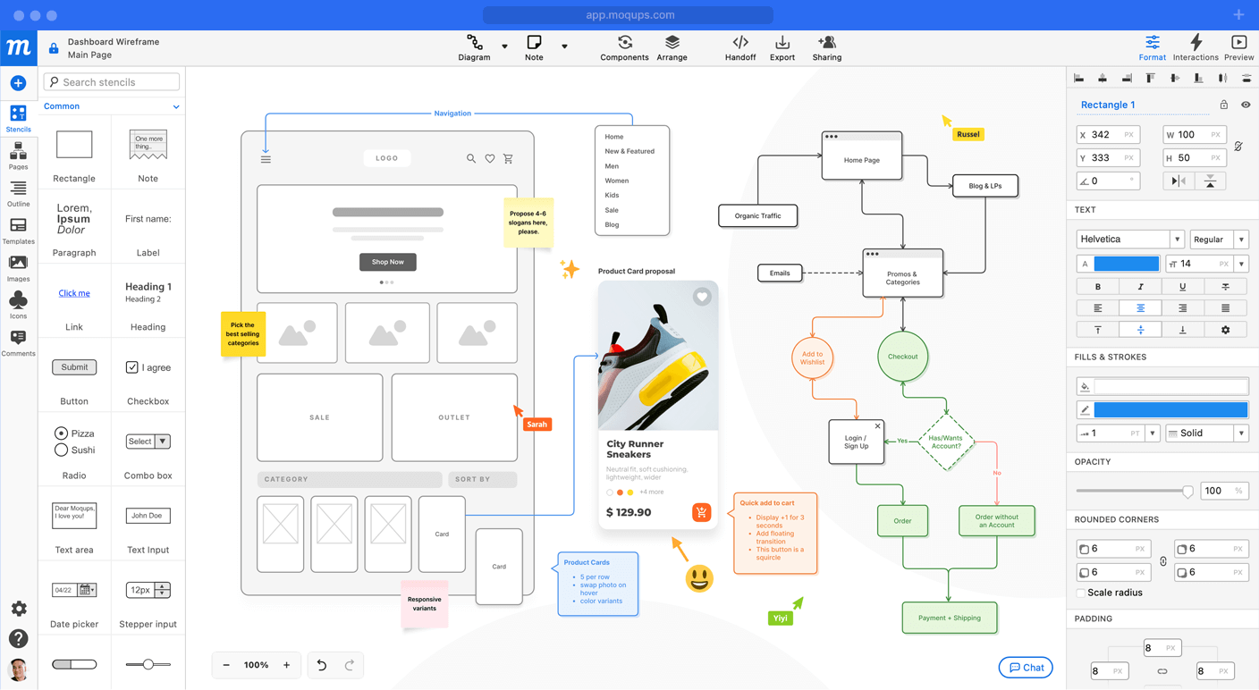 moqups design collaboration tool