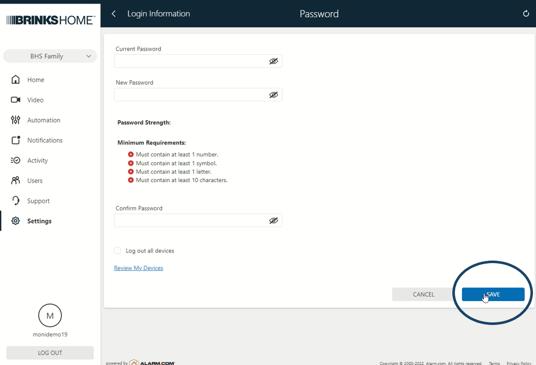 104.3 - Password Update