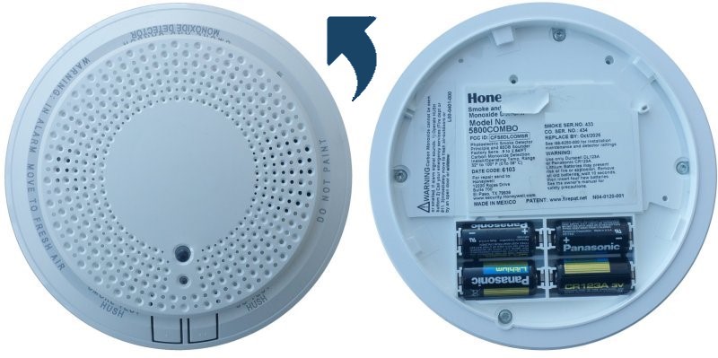 5800 Combo Smoke Carbon Heat Freeze Detector