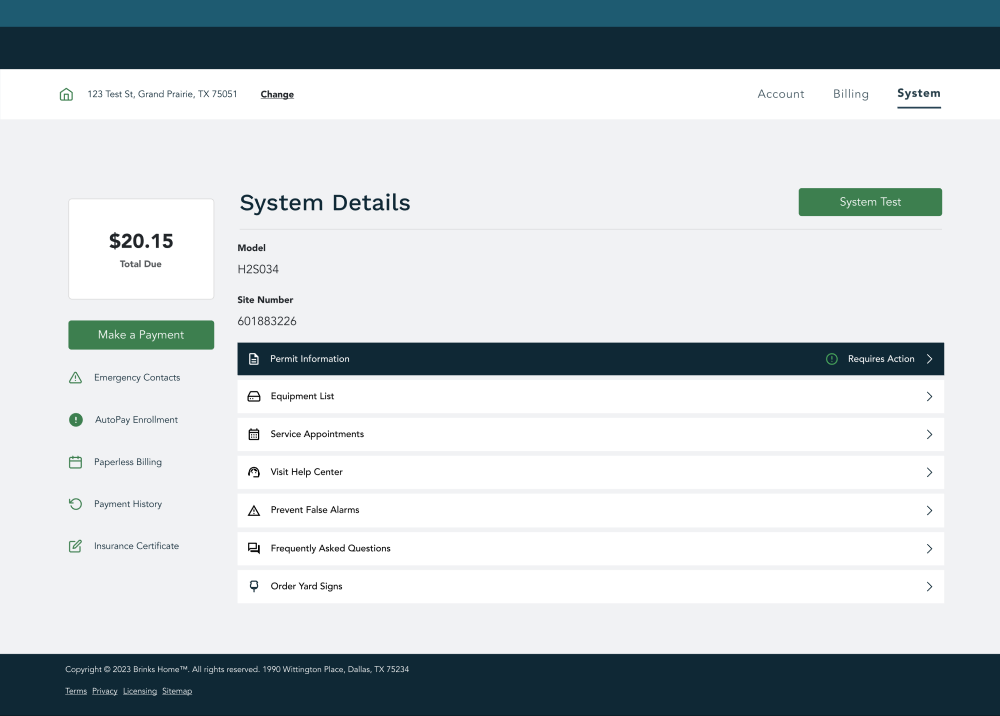 BH Customer Portal System Permit Information 001b