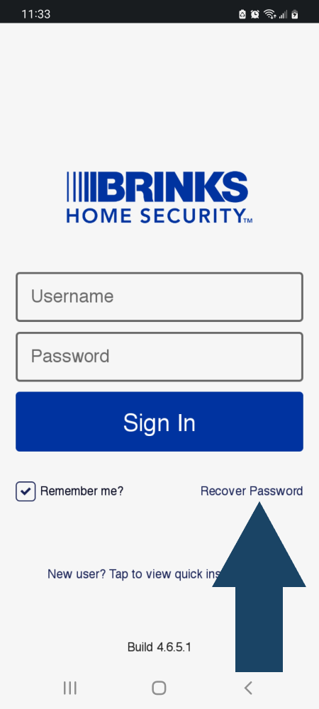 brinks home security systems login