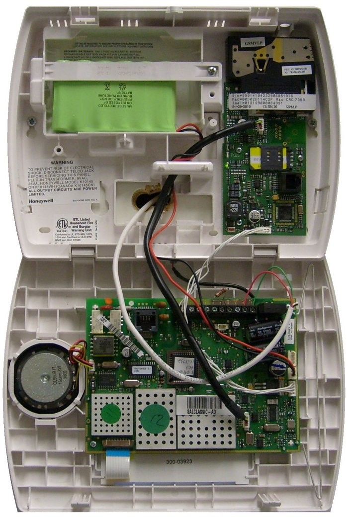 Lynx Plus Home Security Panel (Clean - Interior)