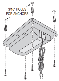 Initial Mounting of Backplate-Bracket