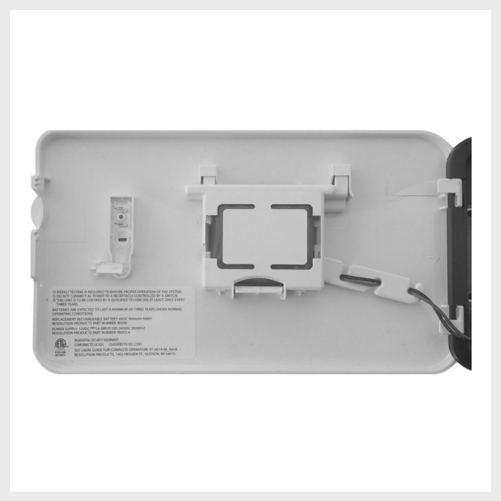 001.1b RE508X Translator Inside Cover-Battery in clip