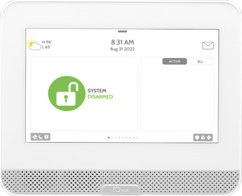 Qolsys IQ4 Hub Panel Guide