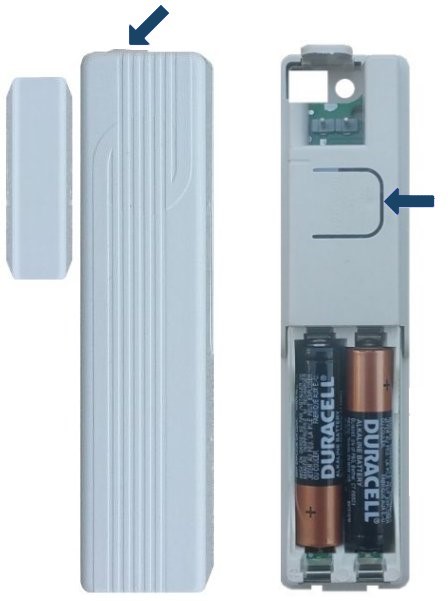 60-670-95 Door Sensor Battery Replacement