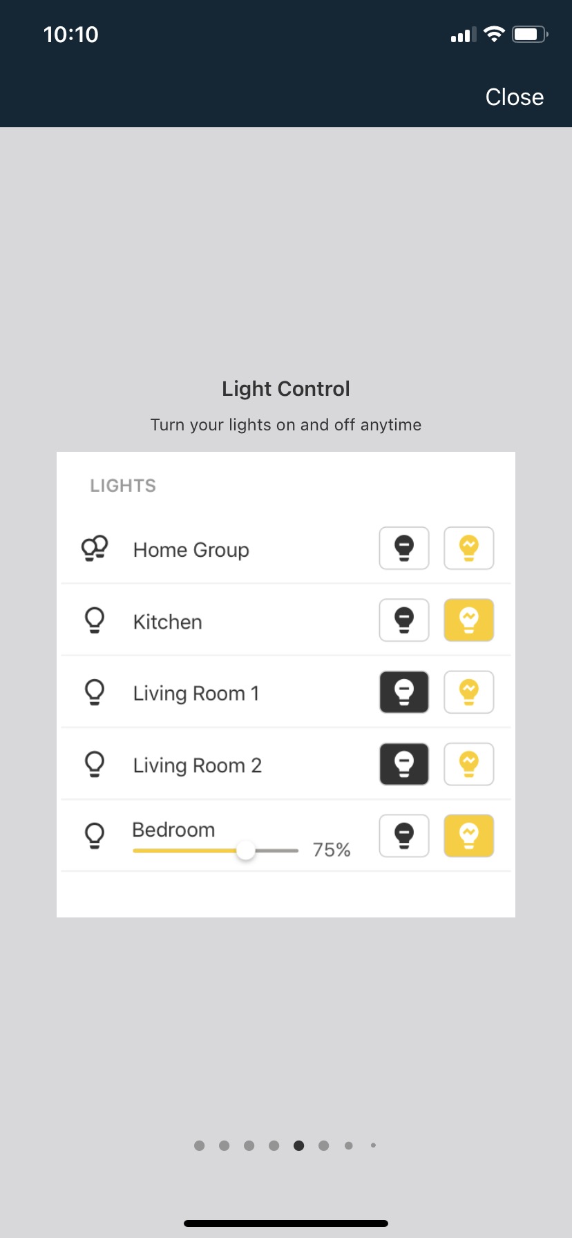 BH(M) App Tour 05 - Smart Light Control