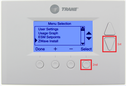 Brinks Home Smart Automation Thermostat Z-Wave Programming 2
