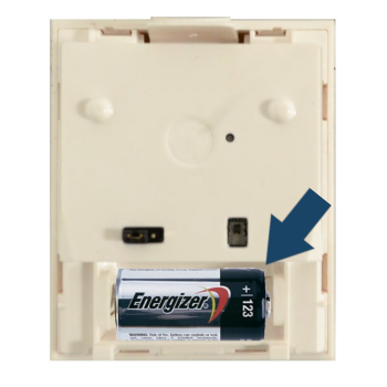 002 TX-E721 Motion Detector for Surveillance Battery Replacement