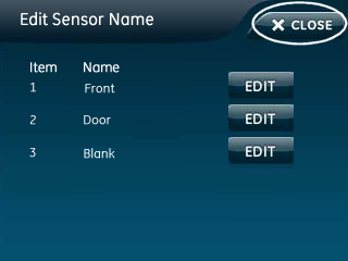 Simon XTi exit system menu and close