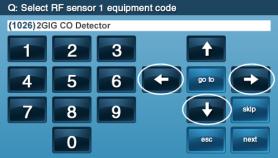 003 2GIG Q1 RF Sensor Programming 02 Equipment Code 1026 CO Detector 278x158