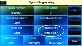 007a Honeywell Lynx Touch Press Response Type