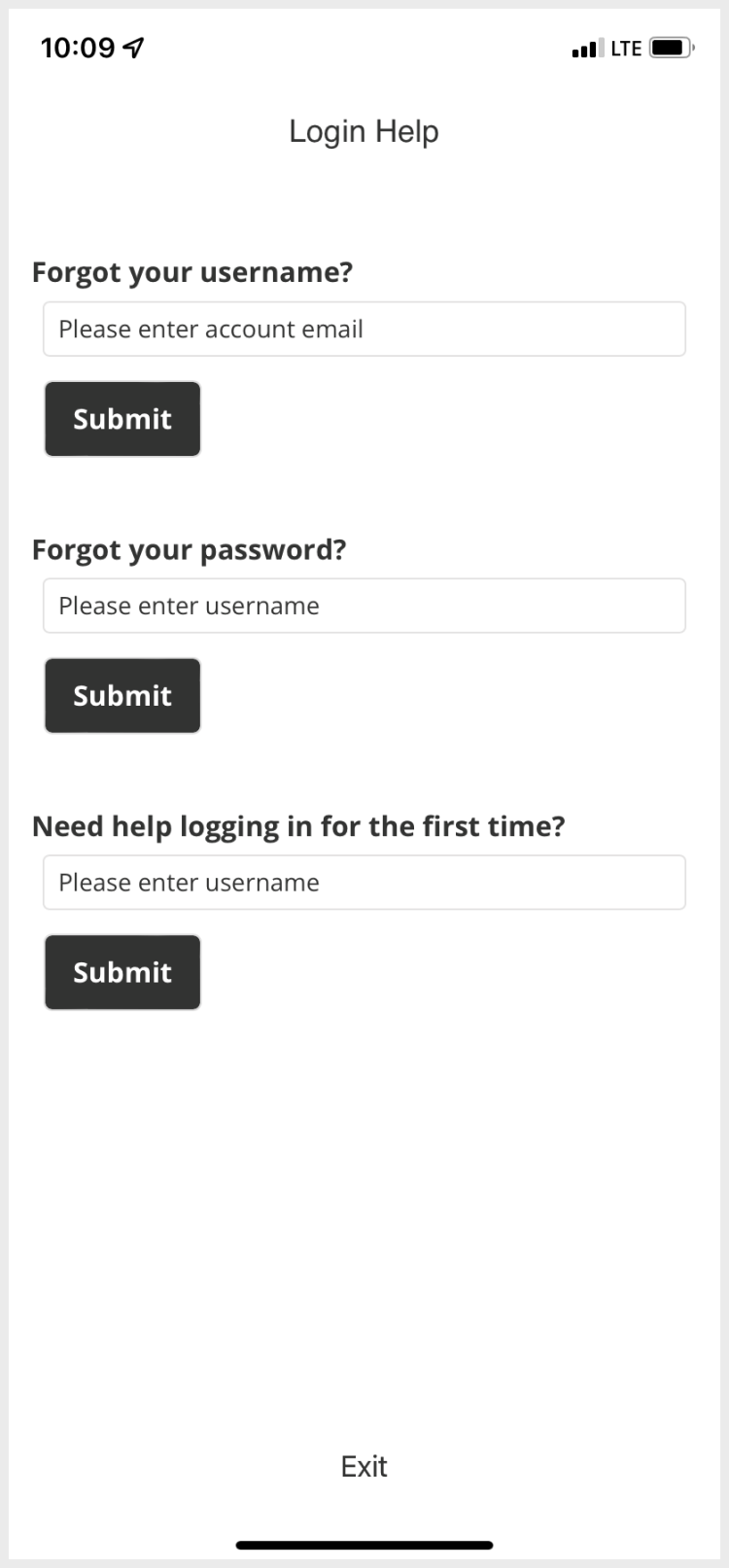 help with login