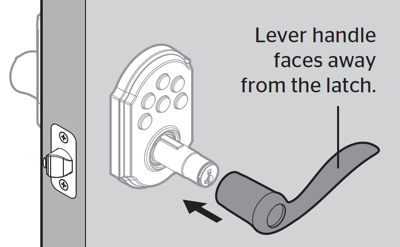 910 Kwikset Deadbolt Exterior Lever