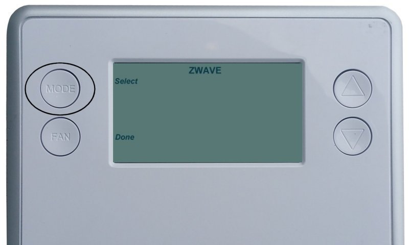 2GIG GoControl TBZ-48 Z-Wave Screen