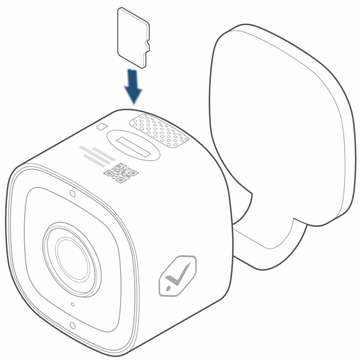 515a SD card insert image Home Video Camera
