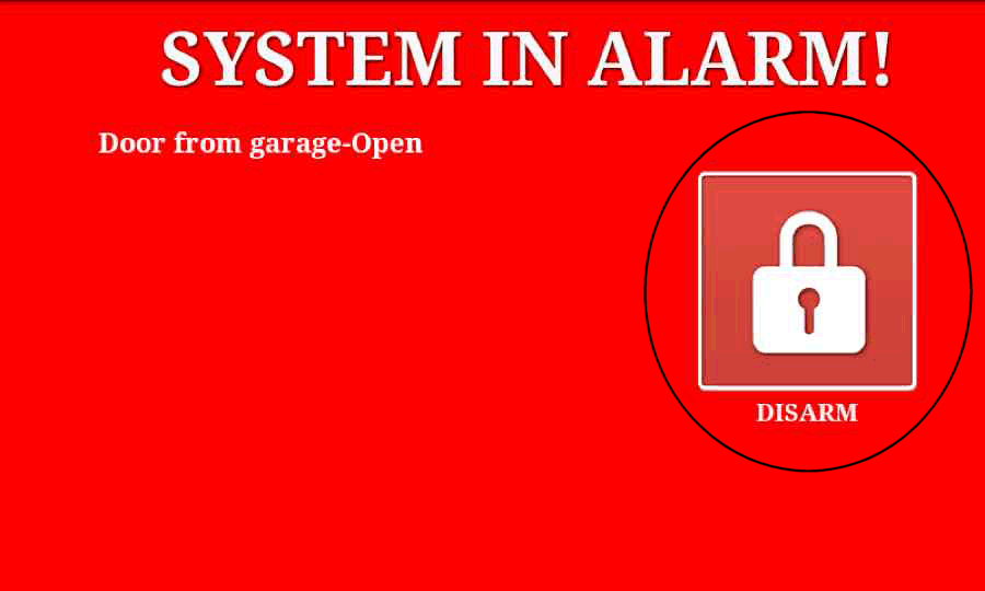 003a Alarm 01 Garage Door