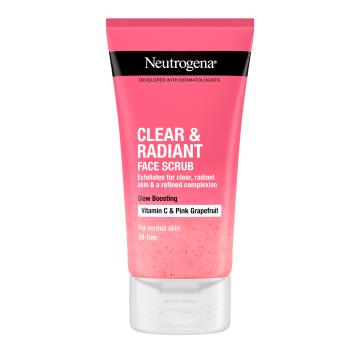 Neutrogena<sup>®</sup> <br> Clear & Radiant​ Face Scrub​