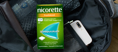 Pack of 2mg Nicorette Gum