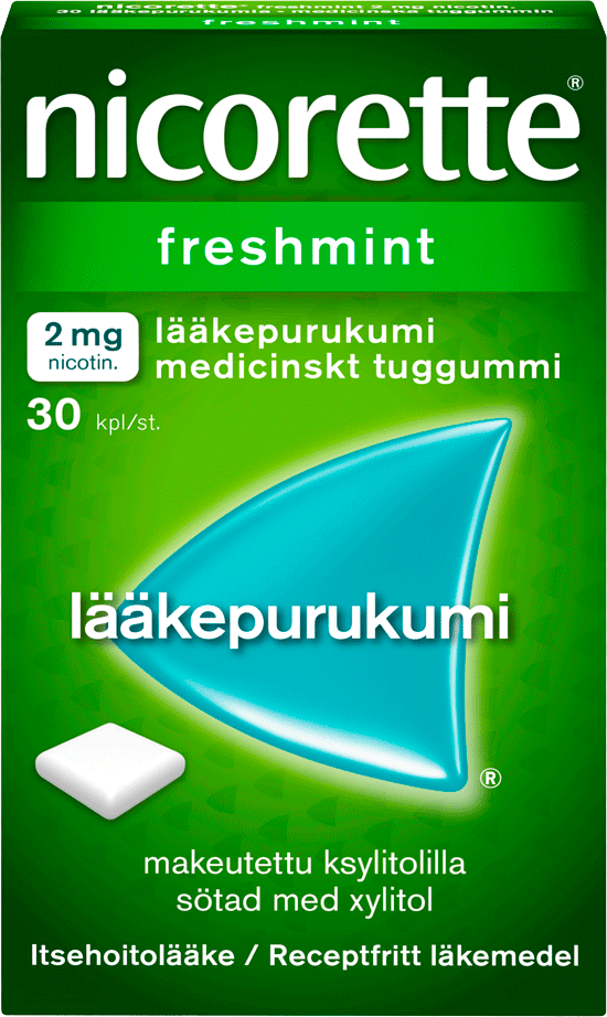 Nicorette®-purukumi