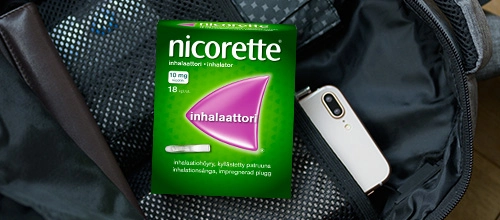 Pack of 15mg Nicorette Inhalator