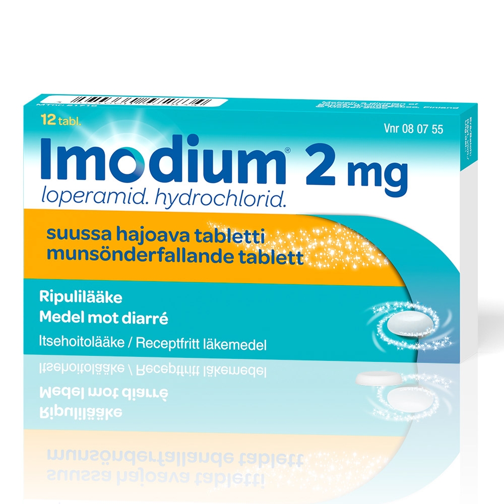 IMODIUM® suussa hajoava tabletti