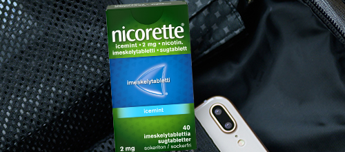 Nicorette Lozenge 2mg container
