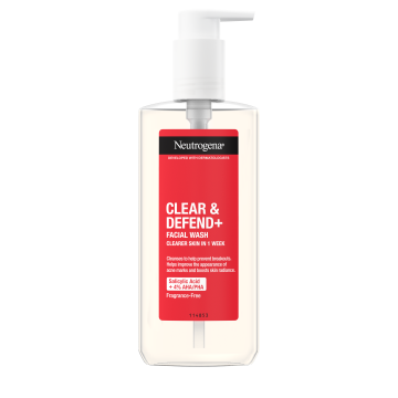 Neutrogena<sup>®</sup> <br>Clear & Defend+ <br>Facial Wash