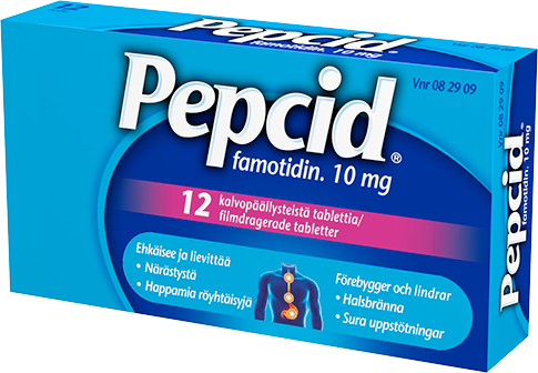 Pepcid AC 24 tablet pack shot