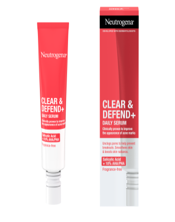 Neutrogena<sup>®</sup> <br>Clear & Defend+ Daily Serum