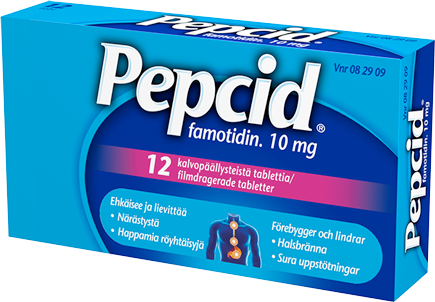 Pepcid AC 24 tablet pack shot
