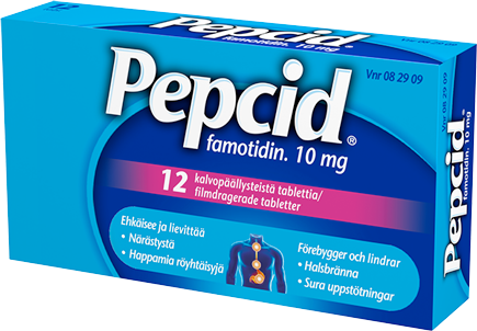 Pepcid AC 24 tablet pack shot