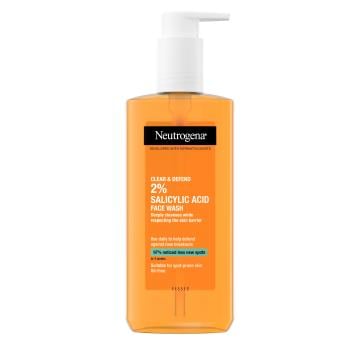 Neutrogena<sup>®</sup> <br> Clear & Defend 2 % Salicylic Acid Face Wash