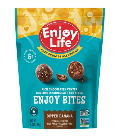 Enjoy Life - Dipped Banana Bites