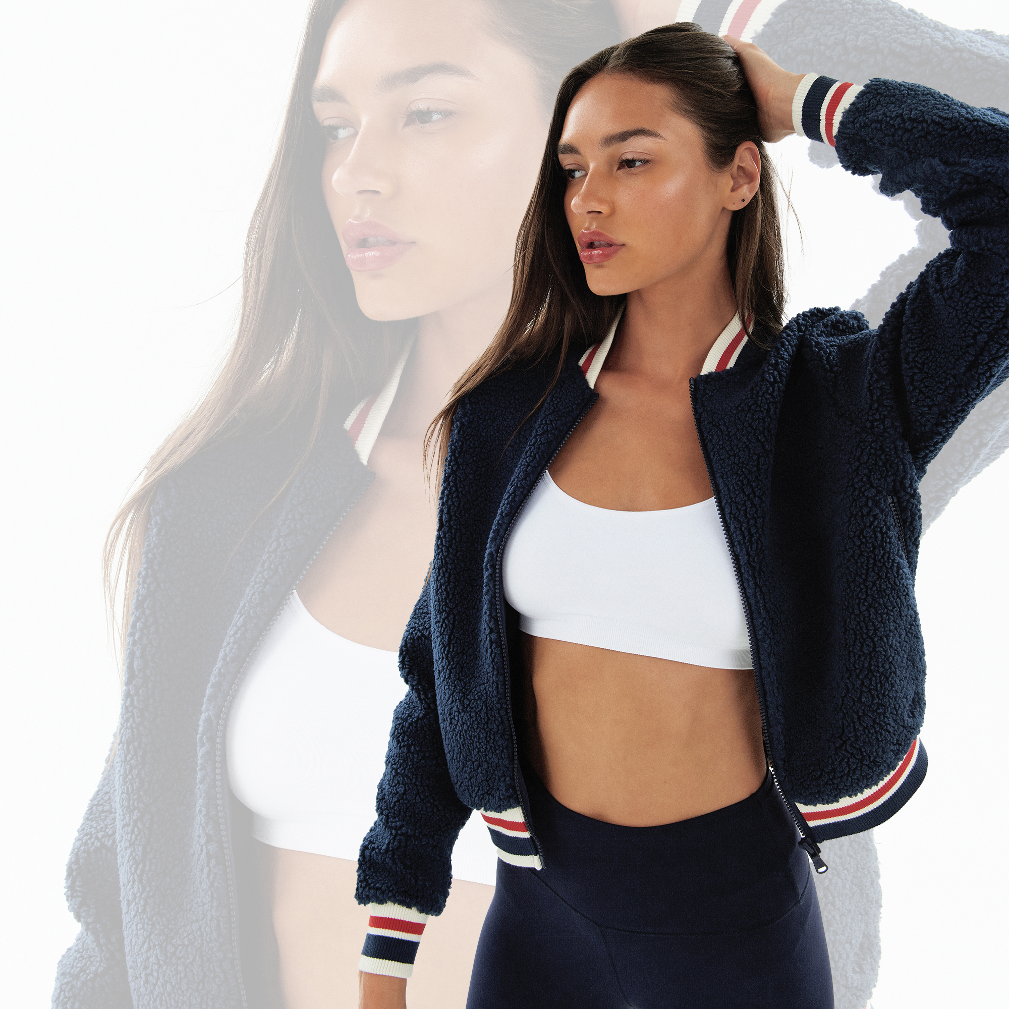 Set Athleisure Felicia Fleece Half Zip main image 1