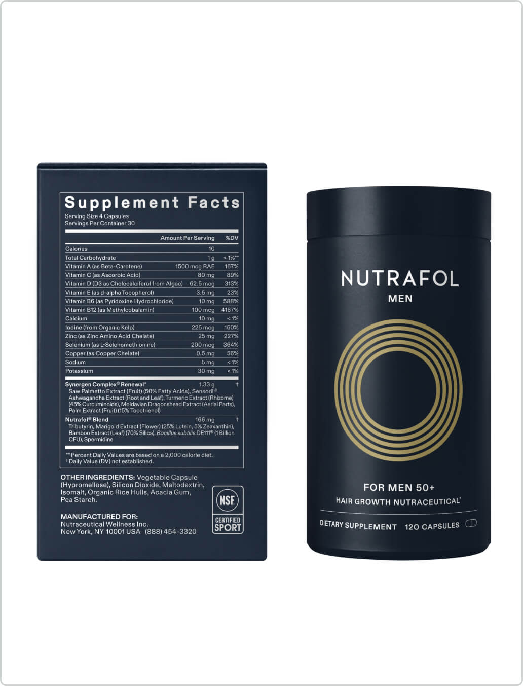 Nutrafol Men Packaging