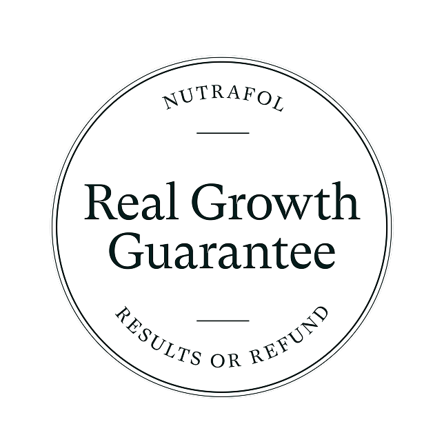 Nutrafol Real Growth Guarantee. Results or Refund.