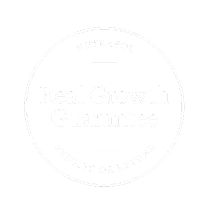 Nutrafol Real Growth Guarantee. Results or Refund.