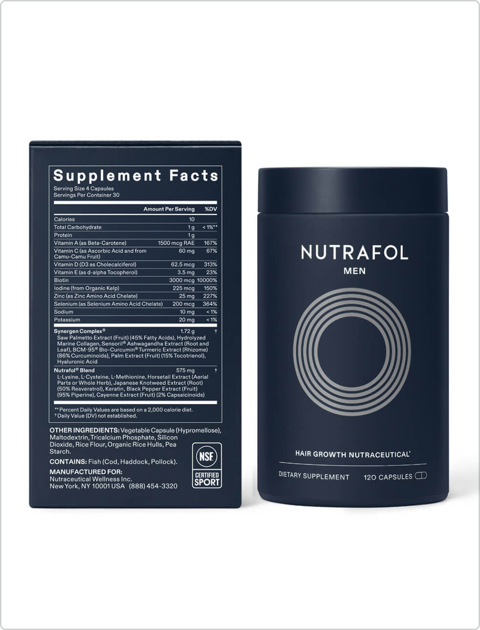 Nutrafol Men Packaging