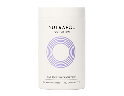 Bottle of Nutrafol Postpartum