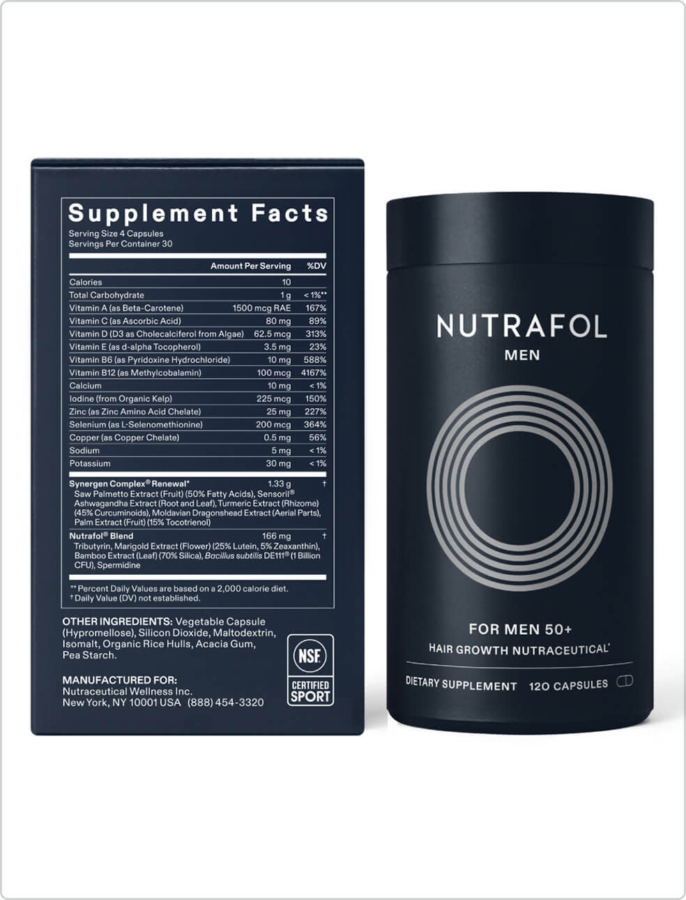 Nutrafol Men Packaging