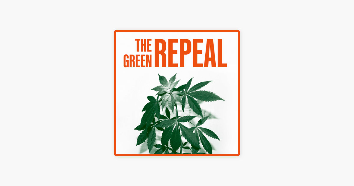 Logo for The Green Repeal Podcast