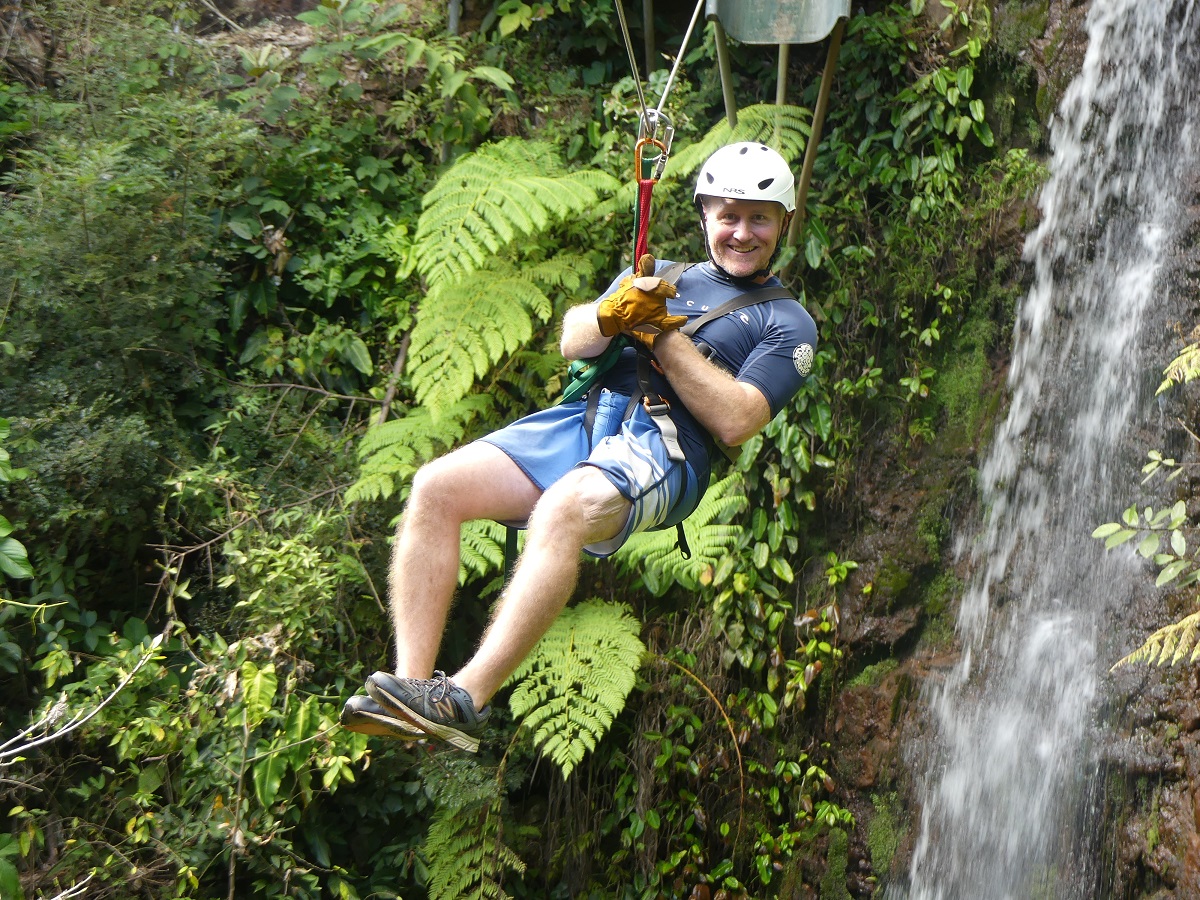 Brad Bennion Ziplining