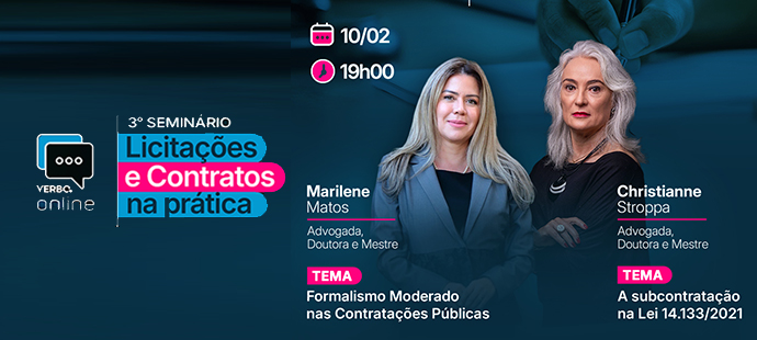 INSCRIÇÕES | 3º SEMINÁRIO DE LICITAÇÕES E CONTRATOS NA PRÁTICA