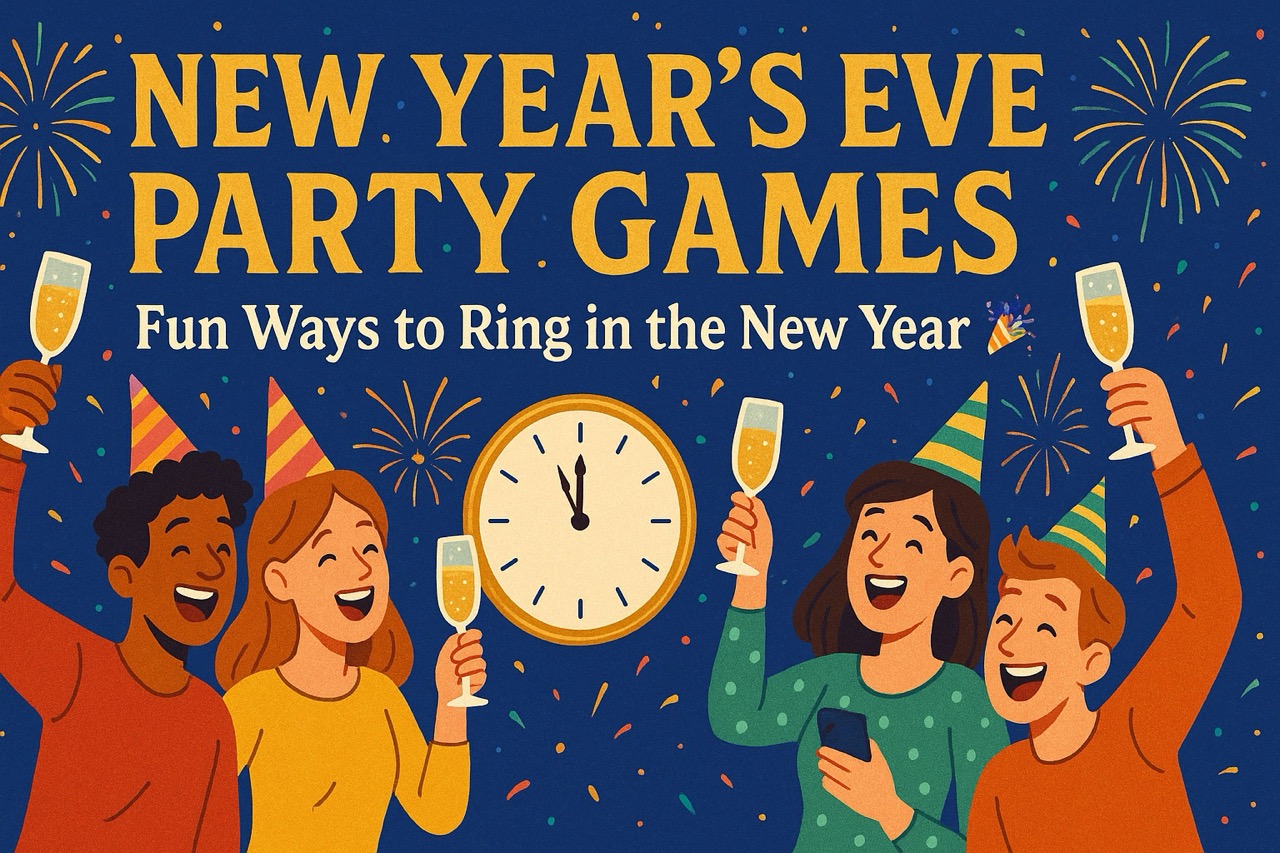 New Year’s Eve Party Games – Fun Ways to Ring in the New Year 🎊