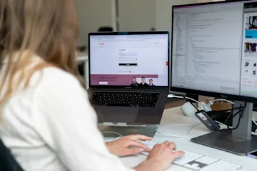 Developer from Touchtribe works on online supplier portal