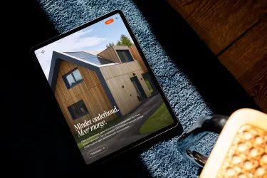 Voor real estate start-up Unbrick ontwikkelden wij ‘s werelds eerste experience website waar je online je droomhuis kunt samenstellen èn kopen.